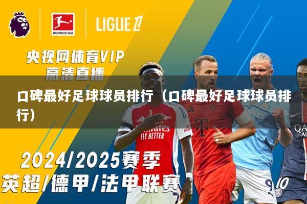 口碑最好足球球员排行（口碑最好足球球员排行）